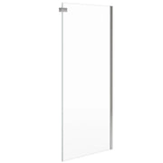 Halo Pro 60 x 32 x 78 3/4 in. 8mm Sliding Shower Door with Towel Bar for Corner Installation with Clear glass in Chrome - Plumbing Market