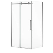 Halo Pro GS Return Panel for 32 in. Base with GlassShield® glass in Chrome - Plumbing Market