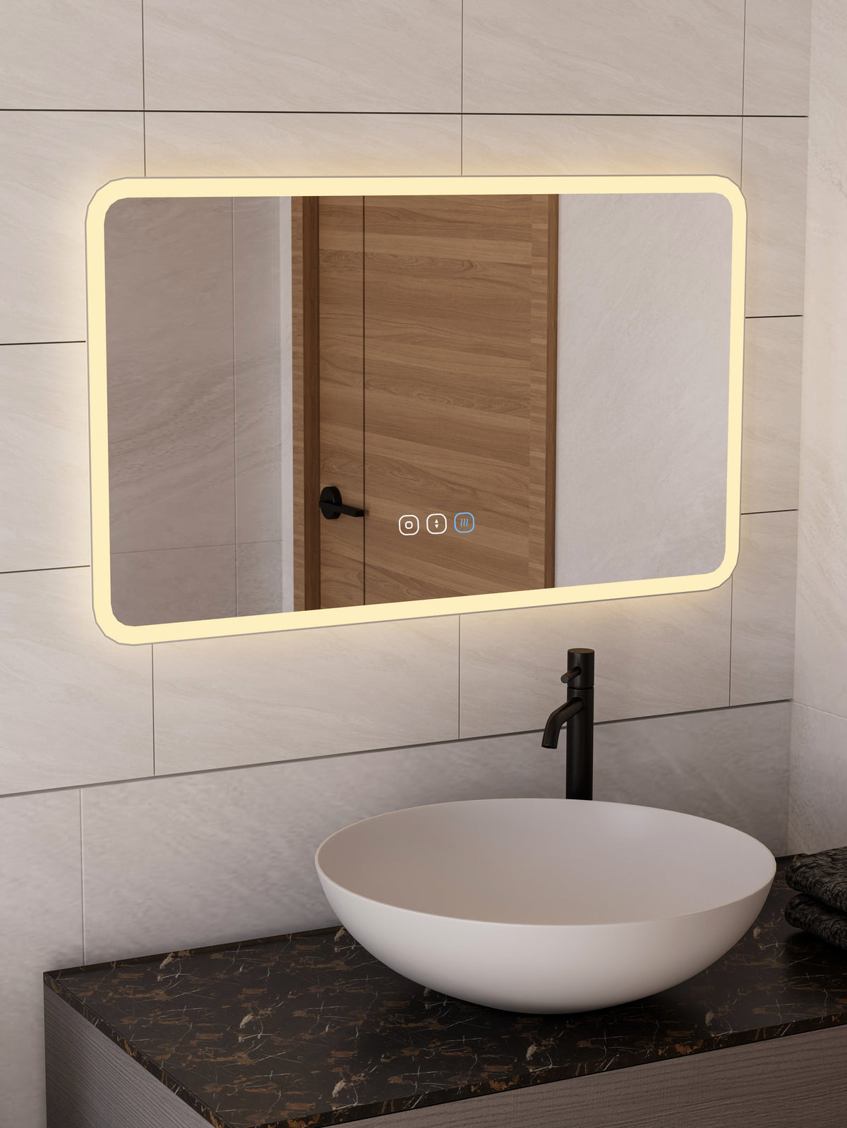 Ecoway Halo LED Mirror M1003 — Plumbing Market Canada