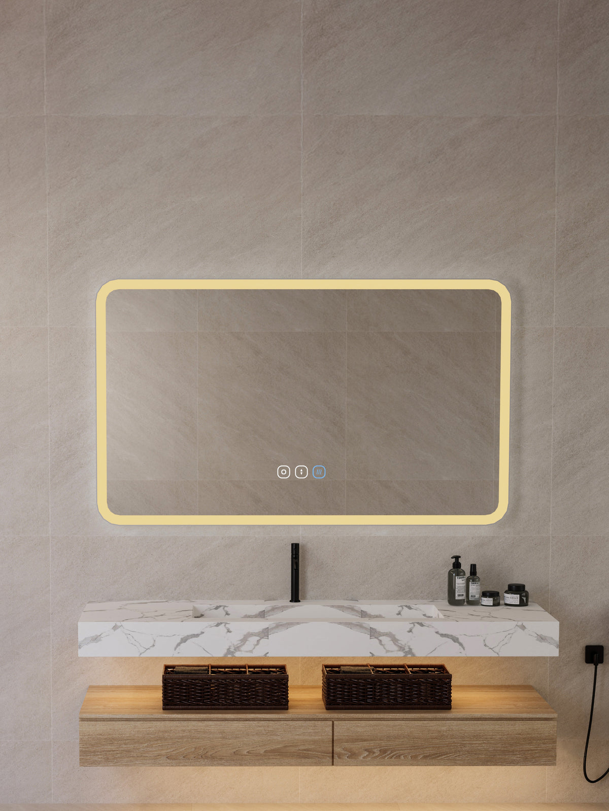 Ecoway Halo LED Mirror M1003 — Plumbing Market Canada
