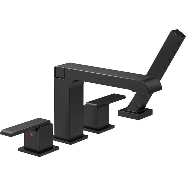 Delta Roman Tub W/ Hand Shower Trim Shower 2L T4767-BL - Plumbing Market