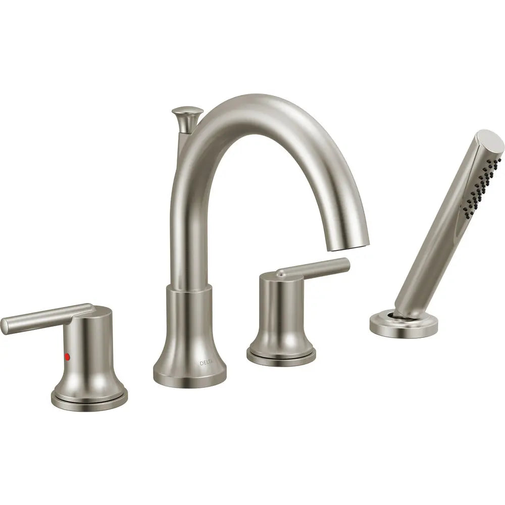 Delta Roman Tub W/ Hand Shower Trim T4759-SS - Plumbing Market