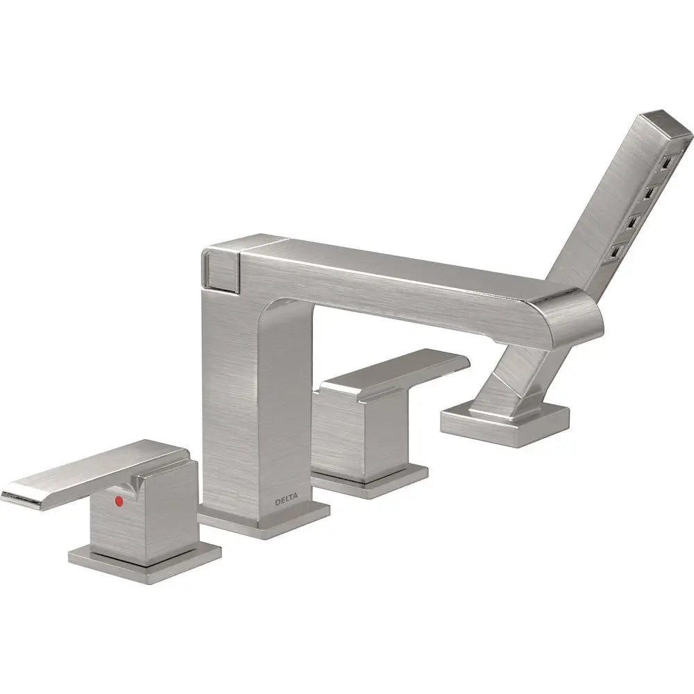 Delta Roman Tub W/ Hand Shower Trim T4767-SS - Plumbing Market