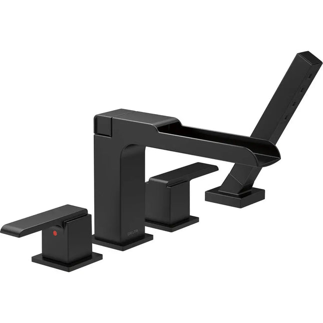 Delta Channel Roman Tub W/ Hand Shower Trim T4768-BL - Plumbing Market