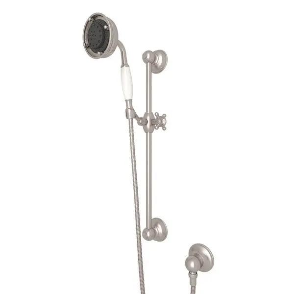 Handshower Set With 22" Slide Bar and 3-Function Handshower - Plumbing Market