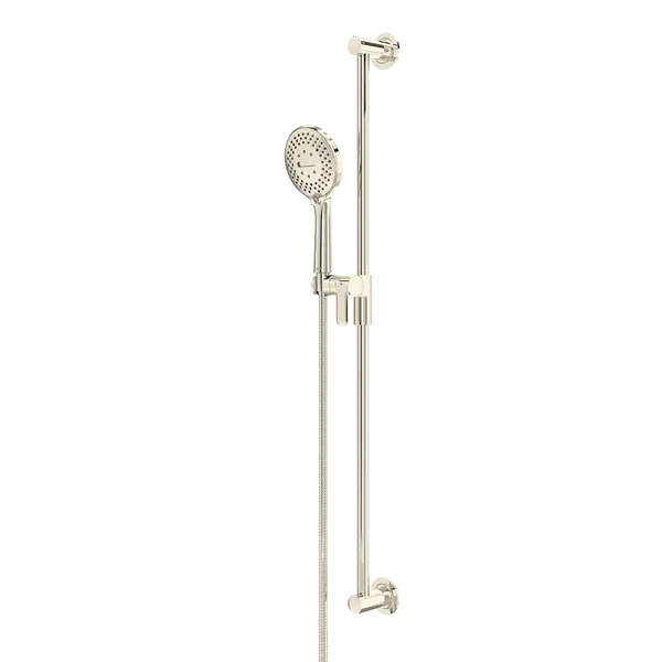 Handshower Set With 36" Slide Bar and 5-Function Handshower - Plumbing Market