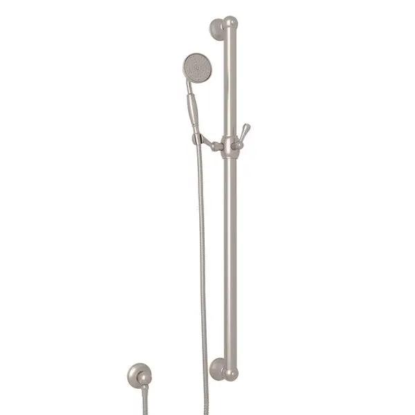 Handshower Set With 39" Grab Bar and Single Function Handshower - Plumbing Market