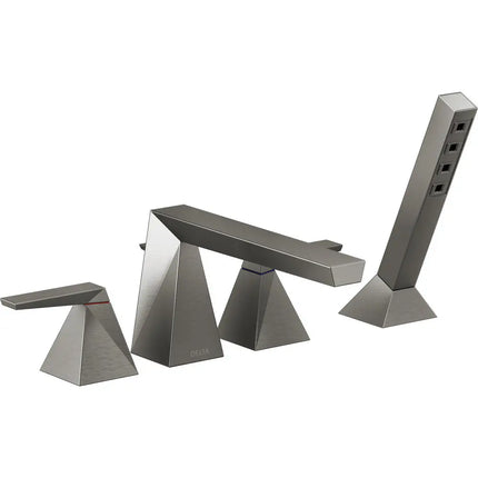 Delta 4-Hole Roman Tub W/ Handshower Trim T4743-KS-PR - Plumbing Market