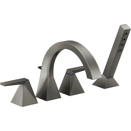 Delta 4-Hole Roman Tub W/ Handshower Trim T4746-KS-PR - Plumbing Market