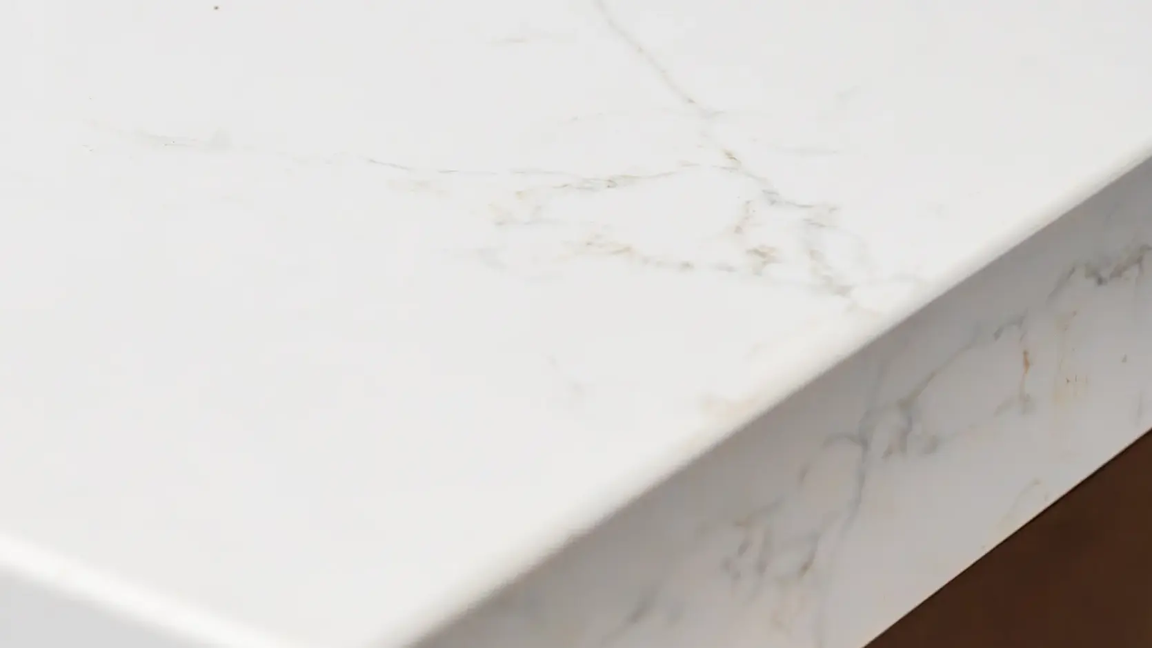 Hanstone Antello Elegant White Quartz with Soft Grey & Gold Veining - Plumbing Market