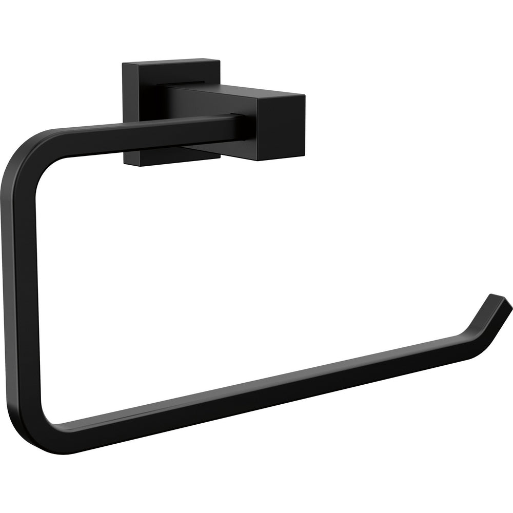 Delta Velum Towel Ring - Matte Black