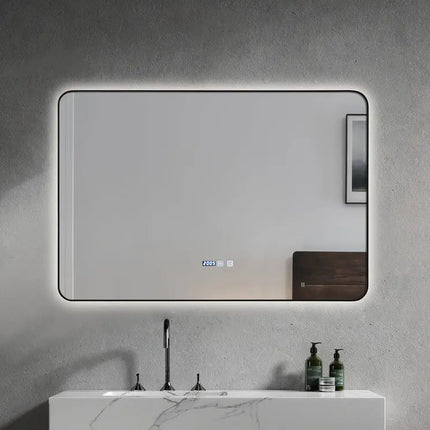 INFINITY Framed Back Light LED Mirror - LMF200B - Plumbing Market