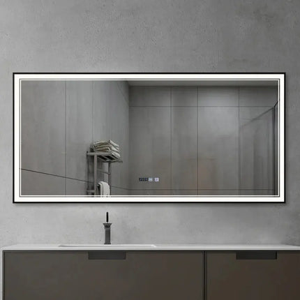 INFINITY Framed Front Light LED Mirror - LMF210F - Plumbing Market