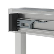 Incognito 76 56-59 x 76 in. 8mm Bypass Shower Door for Alcove Installation with Clear glass in Brushed Nickel - Plumbing Market