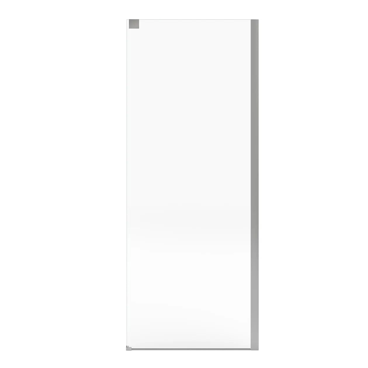 Incognito 76 Return Panel for 32 in. Base with Clear glass in Chrome - Plumbing Market