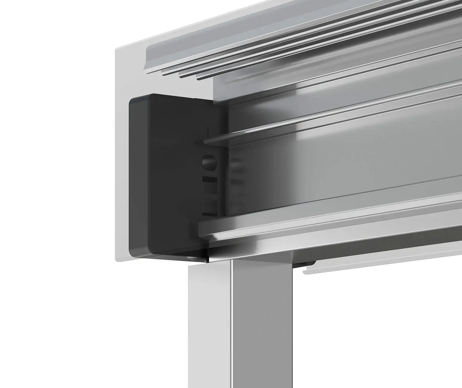 Incognito 76 Smoke 56-59 x 76 in. 8mm Bypass Shower Door for Alcove Installation with Light Smoke glass in Matte Black - Plumbing Market