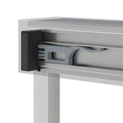 Incognito 76 Smoke 56-59 x 76 in. 8mm Bypass Shower Door for Alcove Installation with Light Smoke glass in Matte Black - Plumbing Market