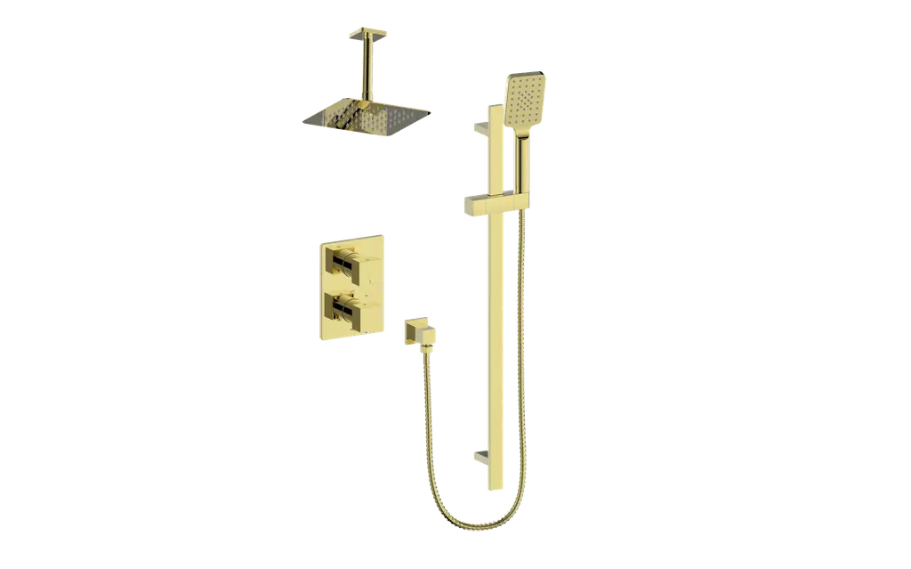 KAPFENBERG 2-WAY TH SHOWER KIT WITH 6" CEILING ARM N/A - Plumbing Market