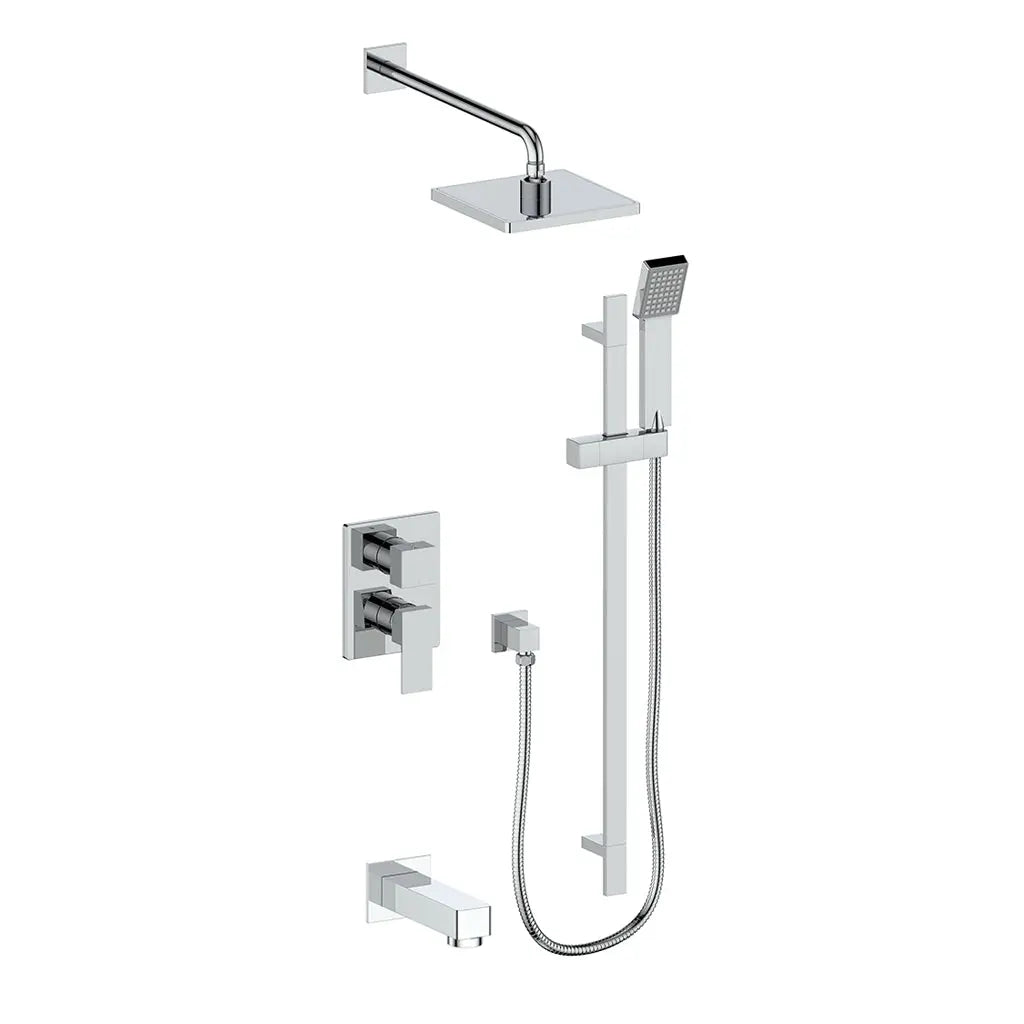 KAPFENBERG 3-WAY PB SHOWER KIT - Plumbing Market