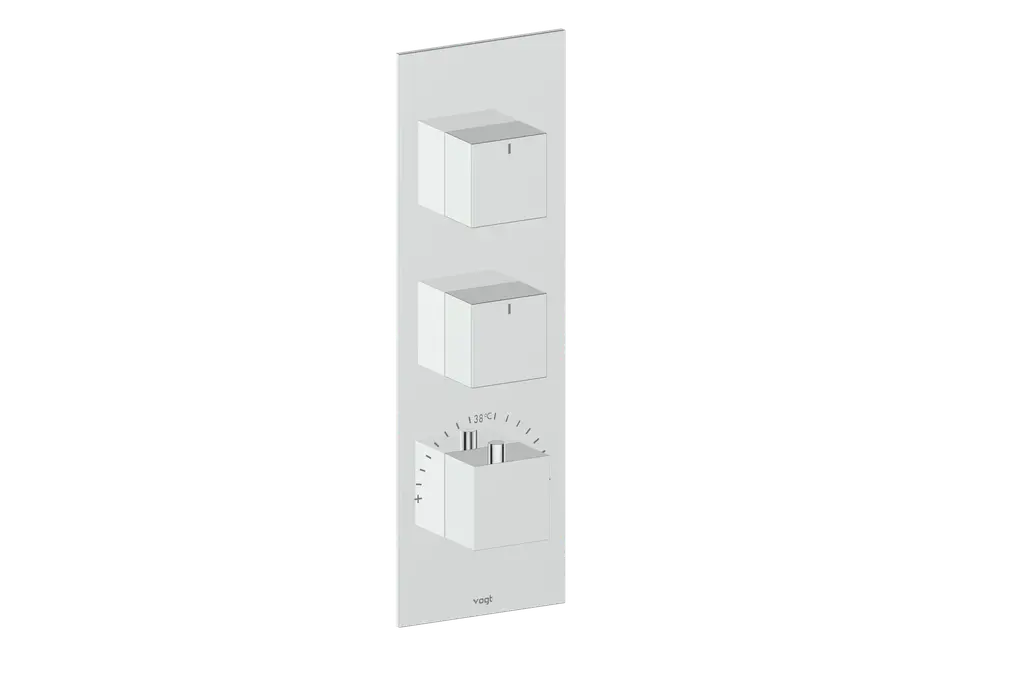 KAPFENBERG TRIM FOR 3/4" HIGH-FLOW TH VALVE WITH 2 VOLUME CONTROLS - Plumbing Market
