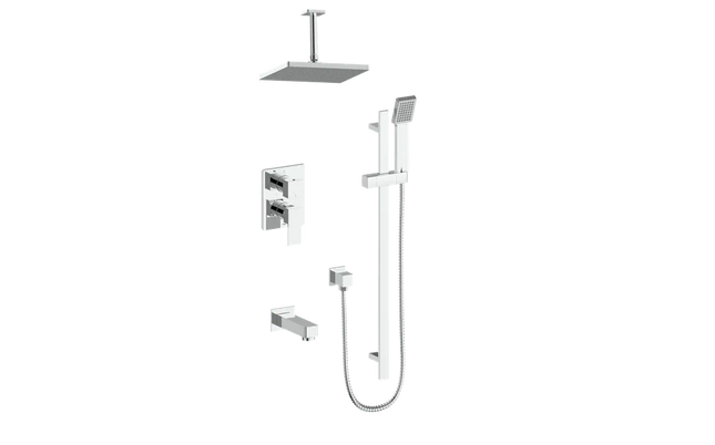 KAPFENBERG TRIM FOR 3-WAY PB SHOWER KIT WITH 6" CEILING ARM N/A - Plumbing Market