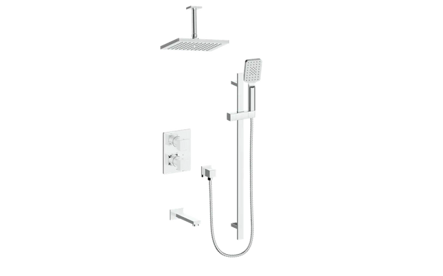 KAPFENBERG TRIM FOR 3-WAY TH SHOWER KIT WITH 6" CEILING ARM N/A - Plumbing Market
