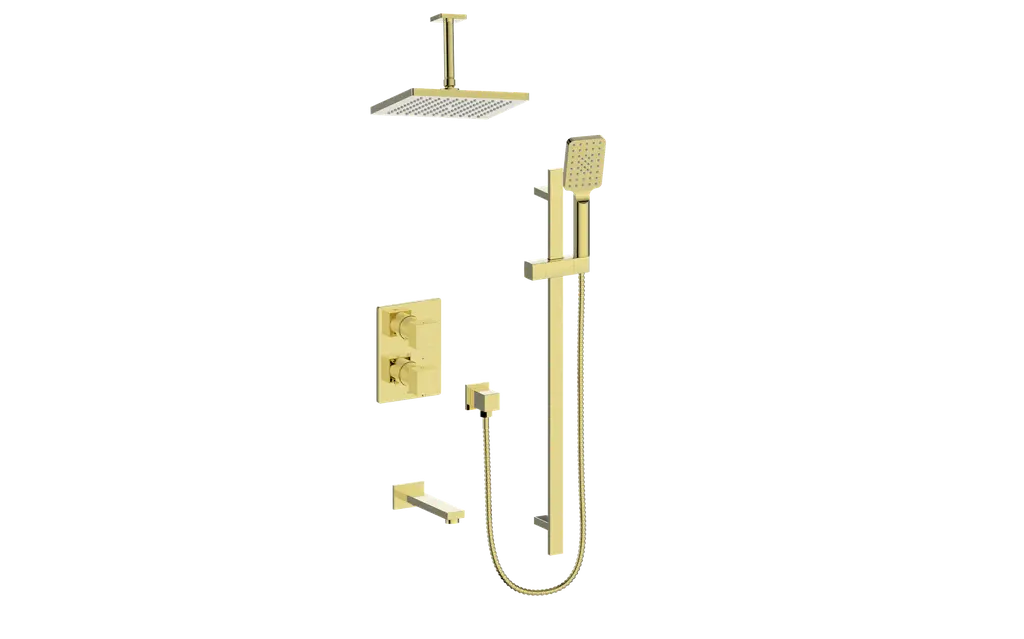KAPFENBERG TRIM FOR 3-WAY TH SHOWER KIT WITH 6" CEILING ARM N/A - Plumbing Market