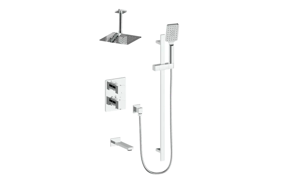 KAPFENBERG TRIM FOR 3-WAY TH SHOWER KIT WITH 6" CEILING ARM N/A - Plumbing Market