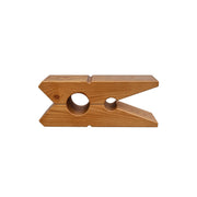 Kubebath Solid New Zealand Pine Clothes Peg Accent Bench & Coffee Table - 40'' Long - Honey Pine (KB-ST-PINE-PEG-1000)