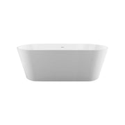Kube 67'' Free Standing Bathtub - White (KFST1267)