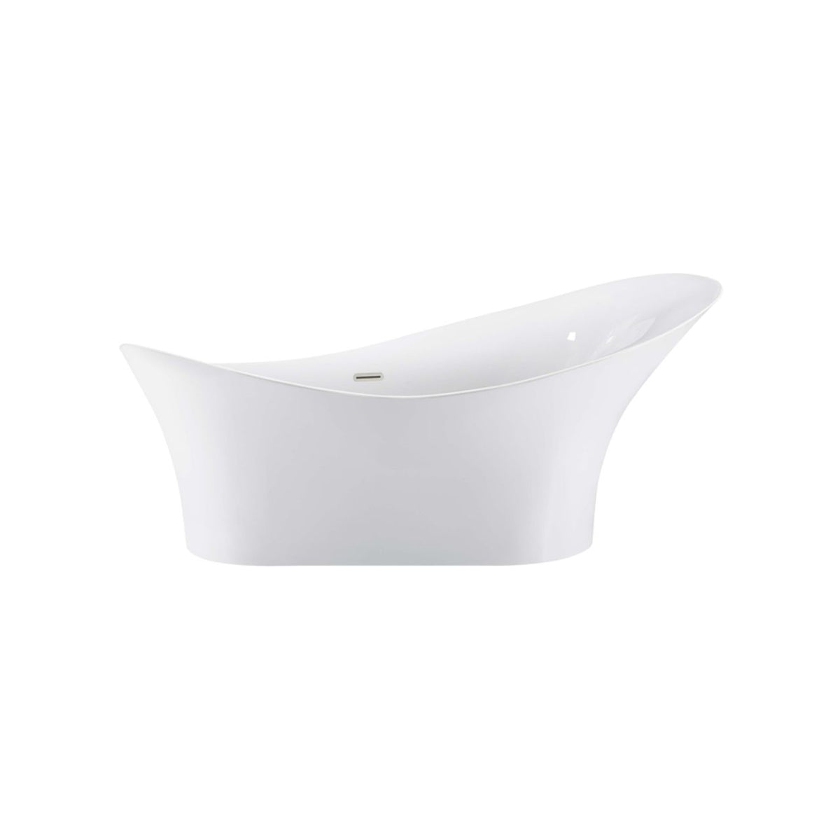Kube 71'' Oceana Free Standing Bathtub - White (KFST9072)