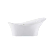 Kube 71'' Oceana Free Standing Bathtub - White (KFST9072)