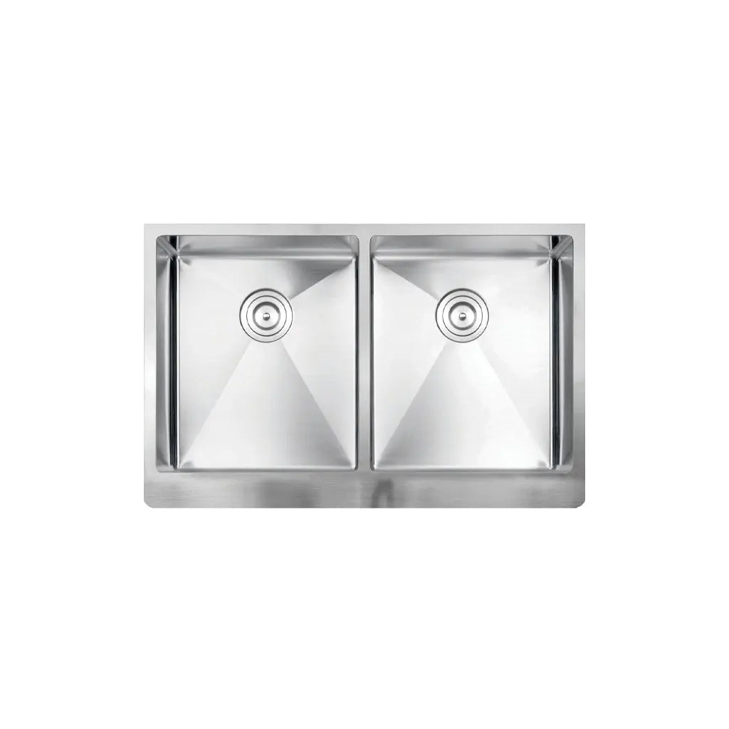 KLAGENFURT 16R - 32-7/8"x19-1/2"x10" WITH STRAINERS AND BOTTOM GRIDS - Plumbing Market