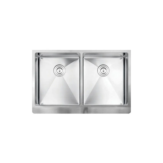 KLAGENFURT 16R - 32-7/8"x19-1/2"x10" WITH STRAINERS AND BOTTOM GRIDS - Plumbing Market