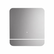 Kubebath Lumino 29'' LED Mirror with LED Acrylic Shelf - Cold Light (KLSA32LED)