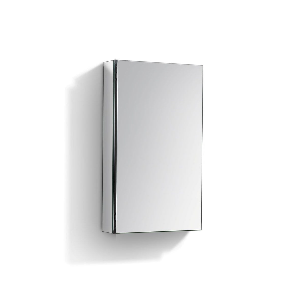 Kube 15" Mirrored Medicine Cabinet - Mirror (KM375) view 2