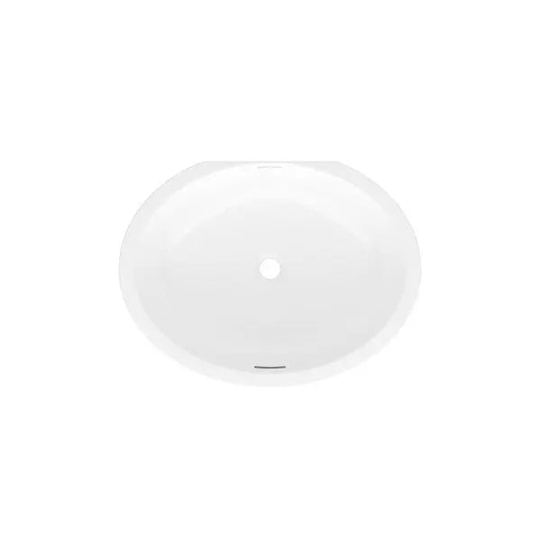 Kaali 21" x 18" Undermount Oval Lavatory Sink - Plumbing Market