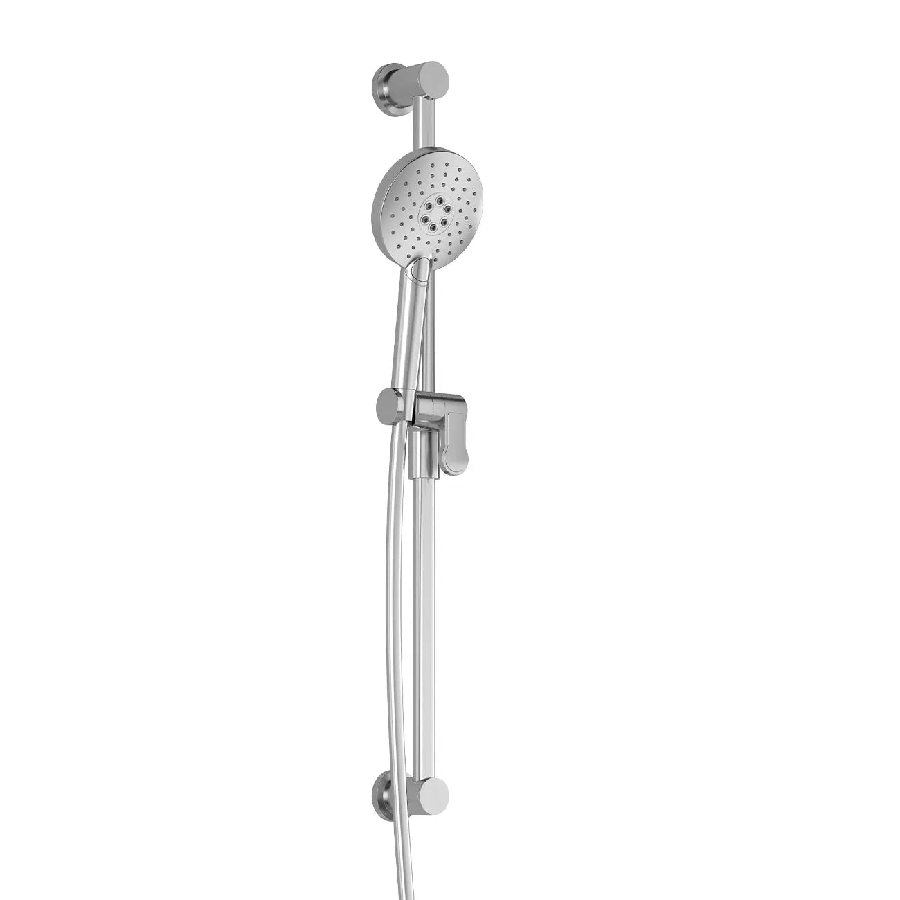 Kalia 2-Jet Handshower, Wallbar and 60'' Flexible and Soft PVC Hose Assembly Chrome BF1635-110 - Plumbing Market