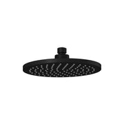 Kalia 200mm (7⅞'') Basico Round Rainhead Matte Black 105546-160 - Plumbing Market