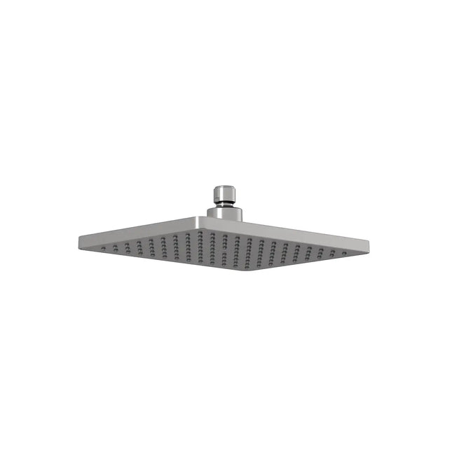 Kalia 260mm x 188mm (10 ¼'' x 7 ⅜'') Rain Head Pure Nickel PVD 104290-125 - Plumbing Market