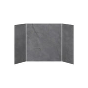 Kalia 32x60x32 Concrete #210   60x32 3-Panel Bath Shower Wall Kit - Concrete #210 Matte WA2013-210-002 - Plumbing Market