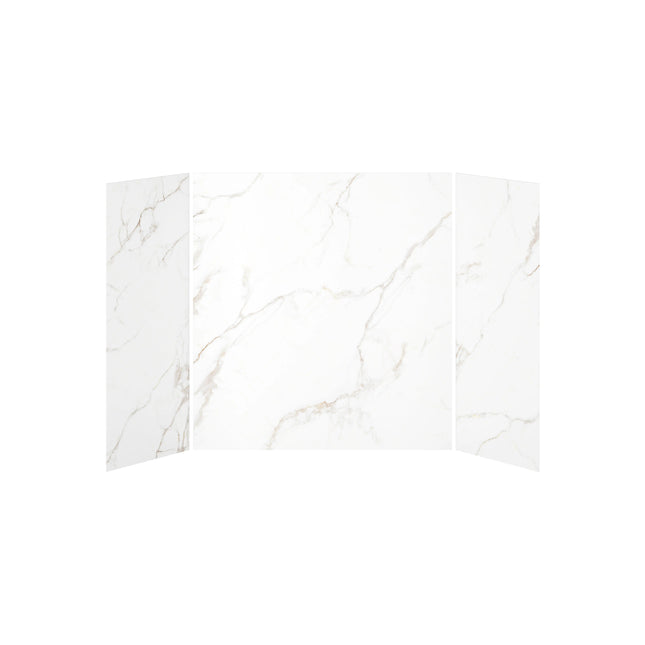 Kalia 32x60x32 Gold Minerals #510   60x32 3-Panel Bath Shower Wall Kit - Gold Minerals #510 Gloss WA2013-510-001 - Plumbing Market