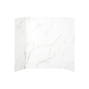 Kalia 32x60x32 Gold Minerals #510   60x32 3-Panel Shower Wall Kit for Alcove Installation - Gold Minerals #510 Gloss WA2012-510-001 - Plumbing Market