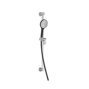 Kalia 60'' Flexible and Soft PVC Hose Black/Chrome 101620-150 - Plumbing Market