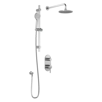 Kalia BASICO  PB4 (Valve Not Included) : Pressure Balance Shower System Chrome BF1907-110 - Plumbing Market