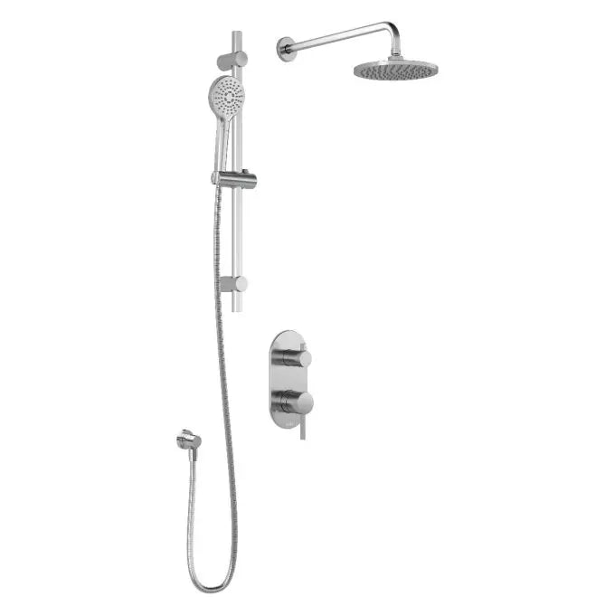 Kalia BASICO  PB4 (Valve Not Included) : Pressure Balance Shower System Chrome BF1907-110 - Plumbing Market
