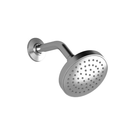 Kalia CITÉ 117mm (4⅝'') Showerhead and 153mm (6'') 45 Degrees Wallarm Chrome BF1376-110 - Plumbing Market