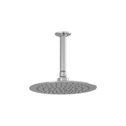 Kalia CITÉ 229mm (9'') Rainhead and 153mm (6'') Vertical Ceiling Arm Chrome BF1377-110 - Plumbing Market