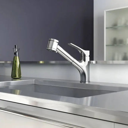 Kalia Deka Surfer Single Handle Pull Down Dual Spray Kitchen Faucet - Plumbing Market