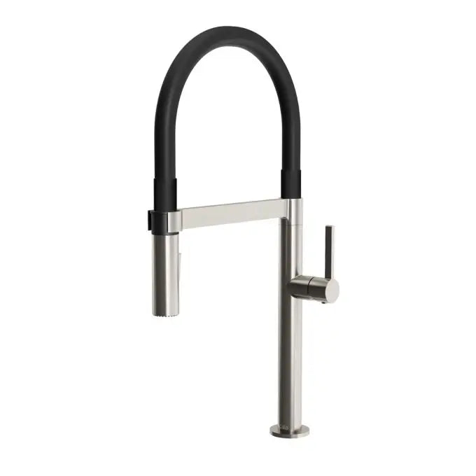 Kalia Exki Diver Single Handle Kitchen Faucet Pull Down Dual Spray - Plumbing Market